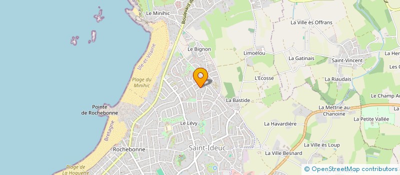 localisation de l'entreprise JUTHOEL  SAINT-MALO