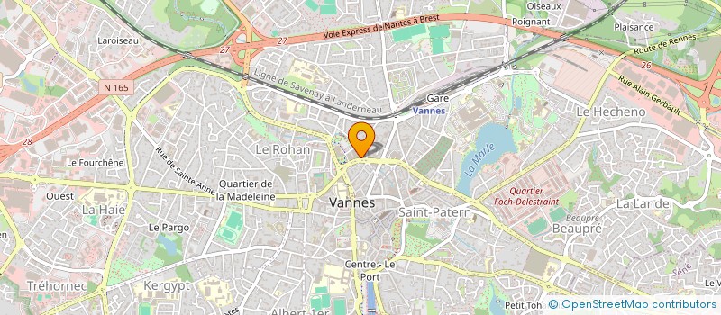 localisation de l'entreprise JUTILIX à VANNES