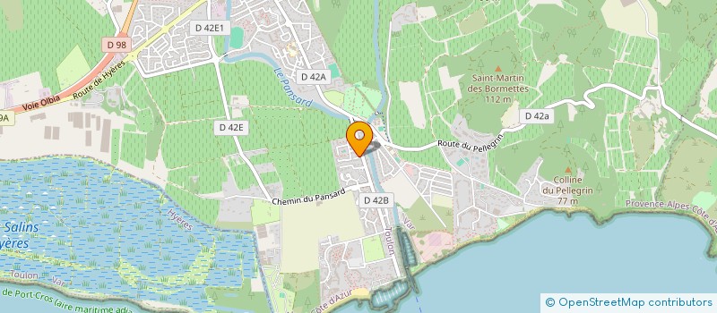 localisation de l'entreprise JUTO à LA LONDE-LES-MAURES