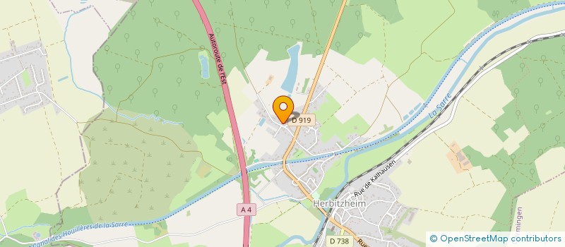 localisation de l'entreprise JUTO  HERBITZHEIM