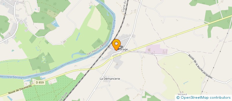 localisation de l'entreprise JUTO49  ETRICHE