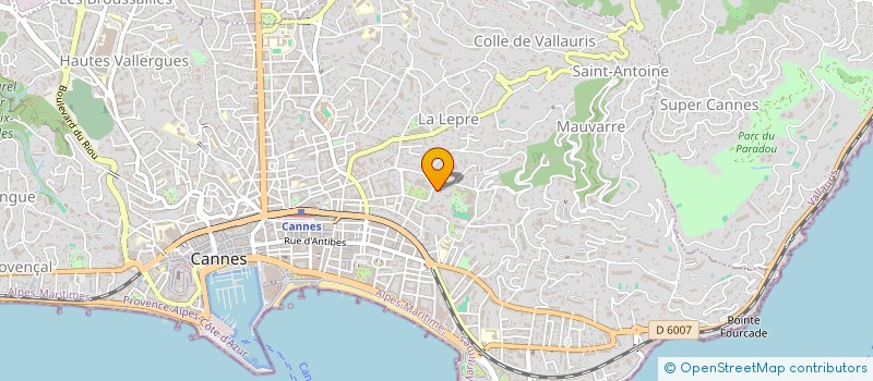 localisation de l'entreprise JUTOCA à CANNES