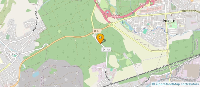 localisation de l'entreprise JUTOPAX  FLORANGE