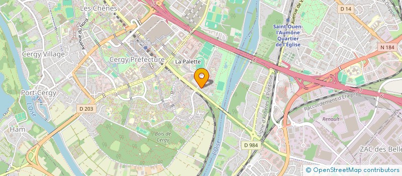 localisation de l'entreprise JUU à PONTOISE