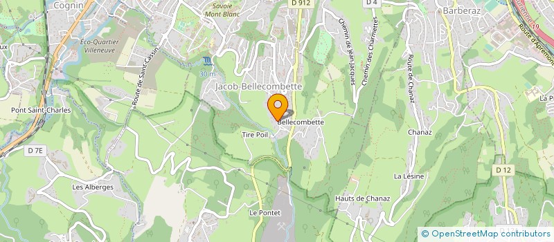 localisation de l'entreprise JUVABEL  JACOB-BELLECOMBETTE