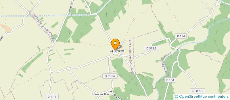 localisation de l'entreprise JUVABOUN à SAINT-LUBIN-DES-JONCHERETS