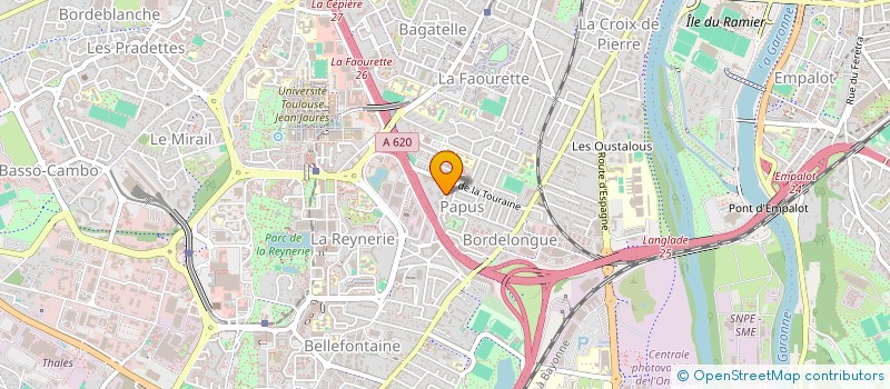 localisation de l'entreprise JUVACOM MEDIAS à TOULOUSE