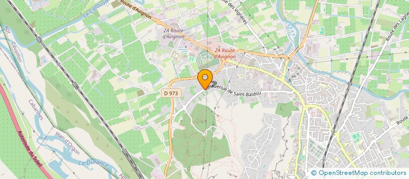 localisation de l'entreprise JUVAD IMMO  CAVAILLON