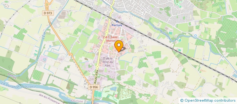 localisation de l'entreprise JUVAL à PERTUIS