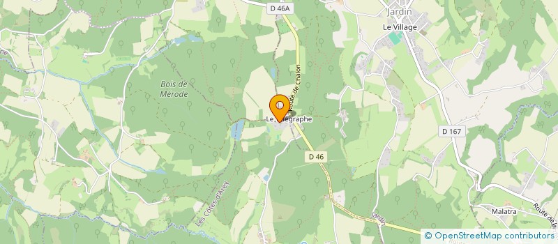 localisation de l'entreprise JUVALTO  LES COTES D'AREY