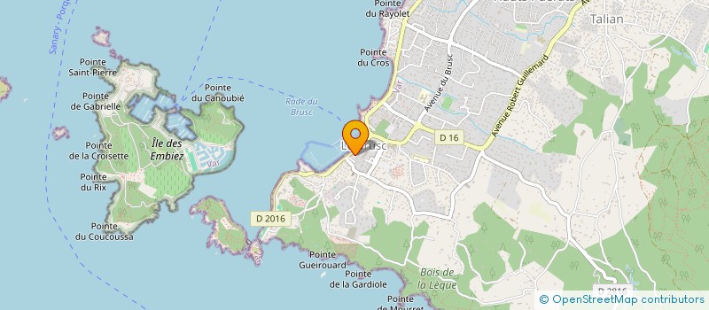 localisation de l'entreprise JUVALTO 83 à SIX-FOURS-LES-PLAGES