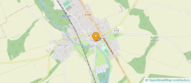 localisation de l'entreprise JUVAMOREUIL à MOREUIL
