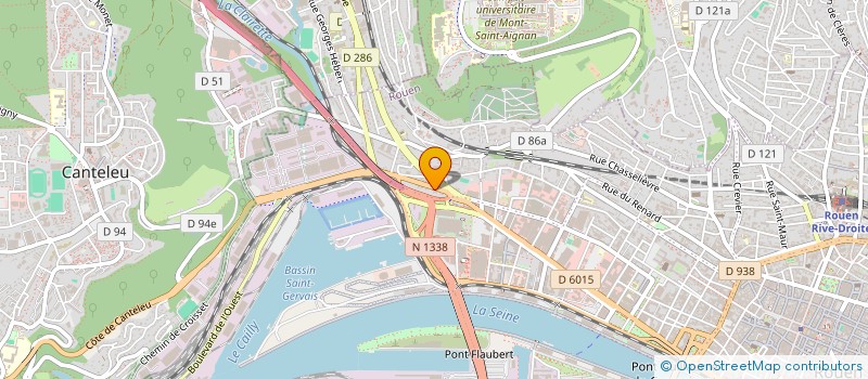 localisation de l'entreprise JUVANEDI  ROUEN