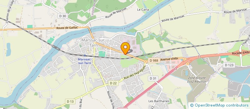 localisation de l'entreprise JUVANTIA CONCORDIS  MARSSAC-SUR-TARN