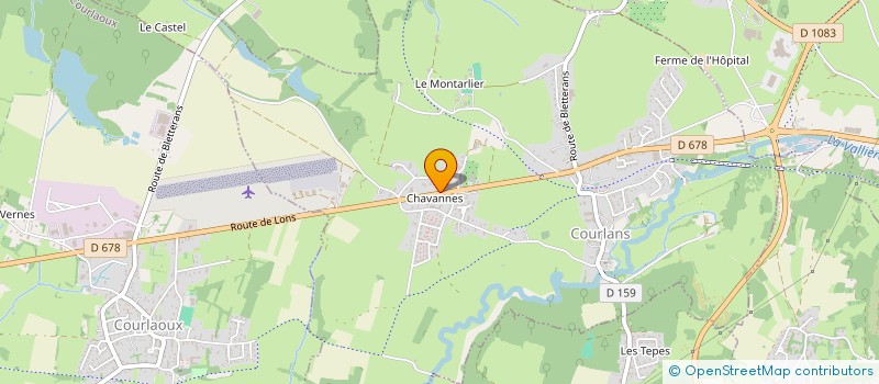 localisation de l'entreprise JUVEMI  COURLANS