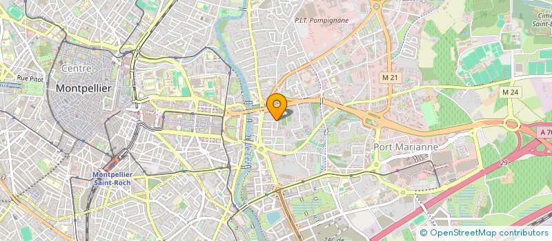 localisation de l'entreprise JUVENAL EN FORME à MONTPELLIER