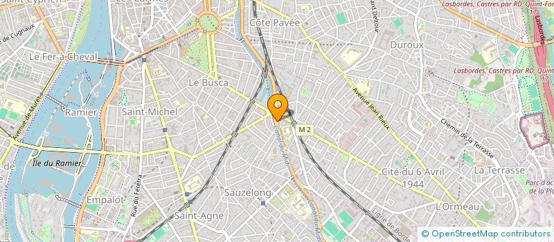 localisation de l'entreprise JUVENAL SEPT à TOULOUSE