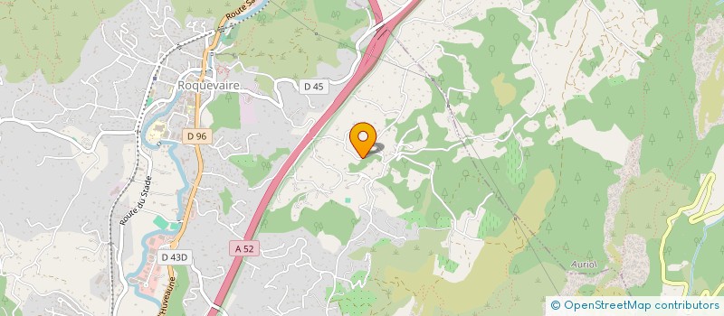 localisation de l'entreprise JUVENELLE LM  ROQUEVAIRE