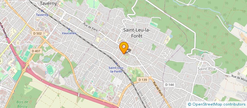 localisation de l'entreprise JUVI  SAINT-LEU-LA-FORET