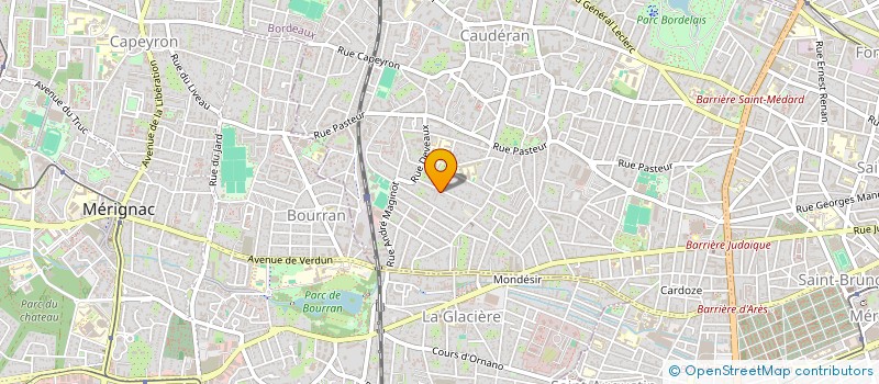 localisation de l'entreprise JUVICATER 05  BORDEAUX