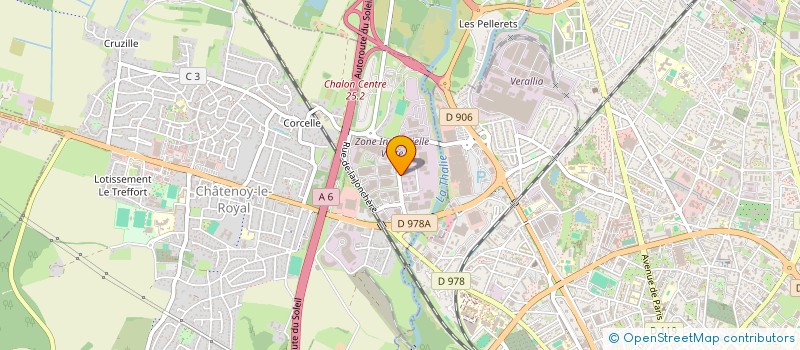 localisation de l'entreprise JUVIE à CHATENOY-LE-ROYAL