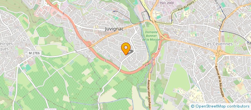 localisation de l'entreprise JUVIGNAC AVENIR à JUVIGNAC
