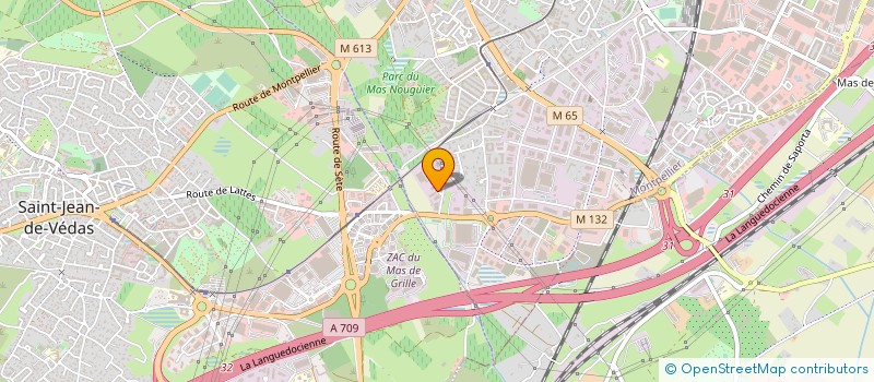 localisation de l'entreprise JUVIGNAC CONSTRUCTIONS à MONTPELLIER