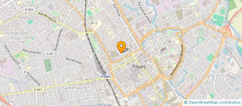 localisation de l'entreprise JUVIGO  TROYES