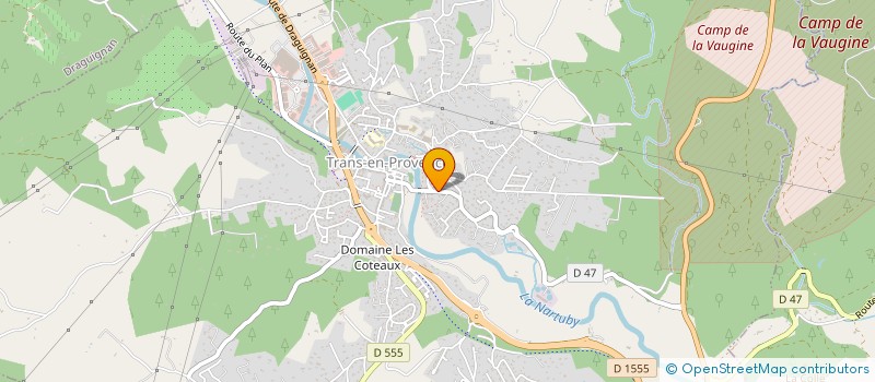 localisation de l'entreprise JUVIPER à TRANS-EN-PROVENCE