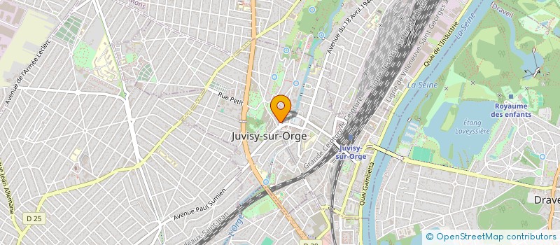 localisation de l'entreprise JUVISY CAR SERVICES  JUVISY-SUR-ORGE