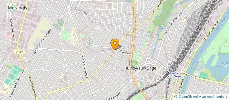 localisation de l'entreprise JUVISY PIZZA à JUVISY-SUR-ORGE
