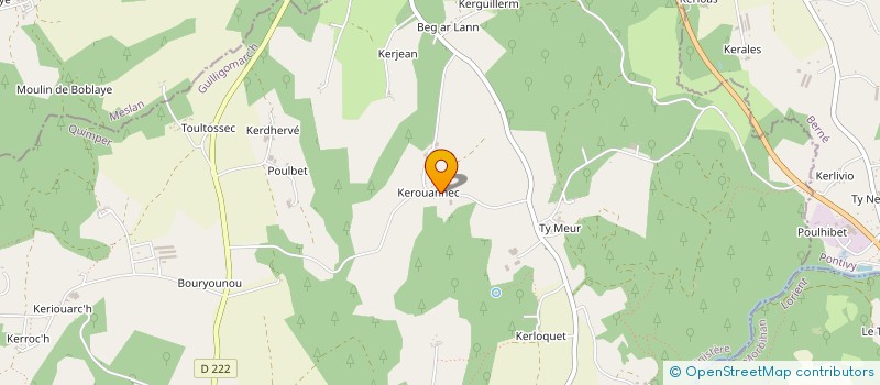 localisation de l'entreprise JUVITHO  GUILLIGOMARC'H