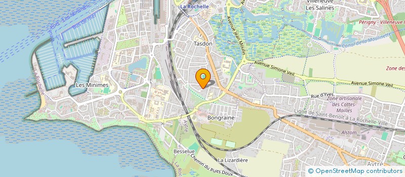 localisation de l'entreprise JUWILO  LA ROCHELLE