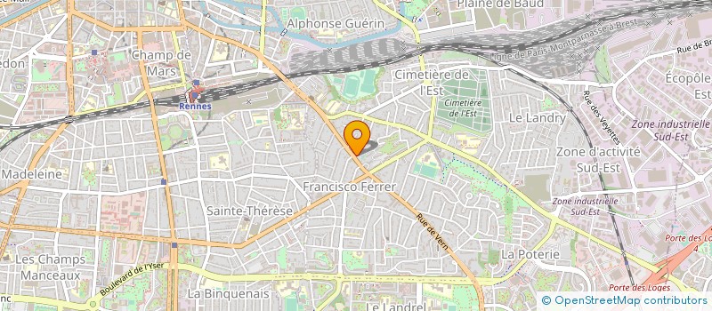 localisation de l'entreprise JUXEBOX  RENNES