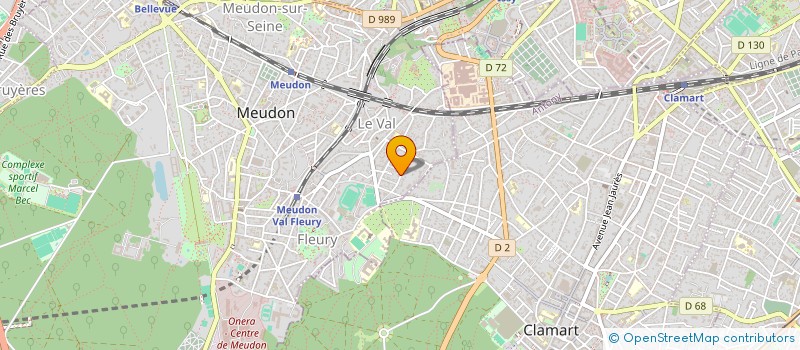 localisation de l'entreprise JUYALIVE à MEUDON