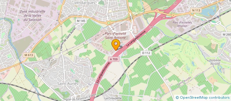 localisation de l'entreprise JUYLIAN  SAINT-AUNES