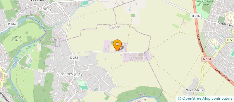 localisation de l'entreprise JUYO  VARENNES-JARCY