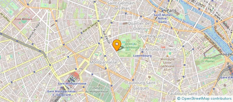 localisation de l'entreprise JUZACH  PARIS