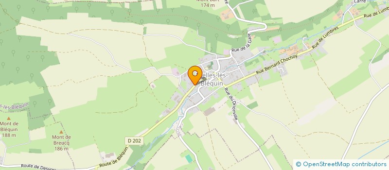 localisation de l'entreprise JUZECAP  NIELLES-LES-BLEQUIN