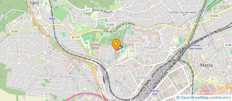 localisation de l'entreprise JUZIN CONSULTING à MASSY