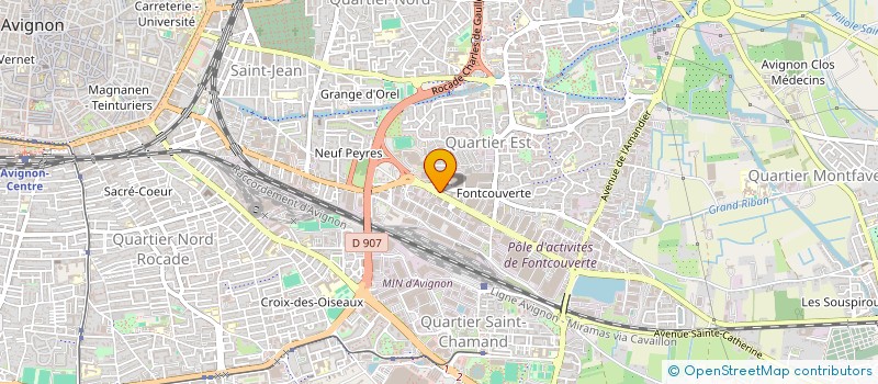 localisation de l'entreprise JUZZIMMO  AVIGNON