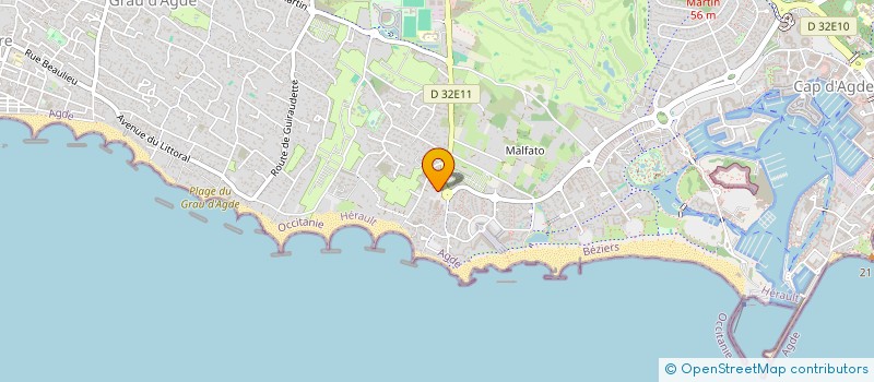 localisation de l'entreprise JV  AGDE