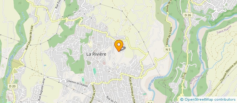 localisation de l'entreprise JV  SAINT-LOUIS