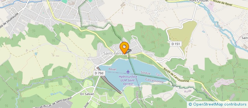 localisation de l'entreprise JV  REVEL