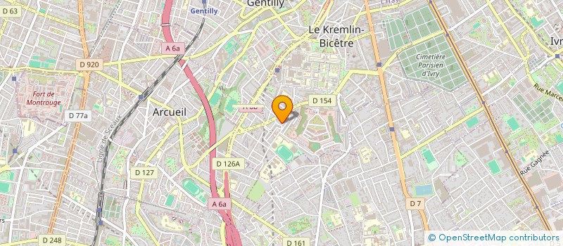 localisation de l'entreprise JV  LE KREMLIN-BICETRE