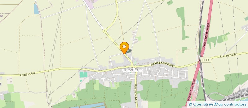 localisation de l'entreprise JV  GRANDFRESNOY