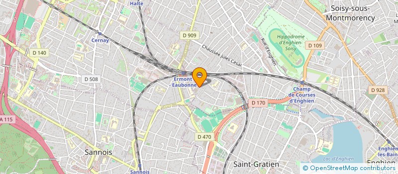 localisation de l'entreprise JV AERO à EAUBONNE