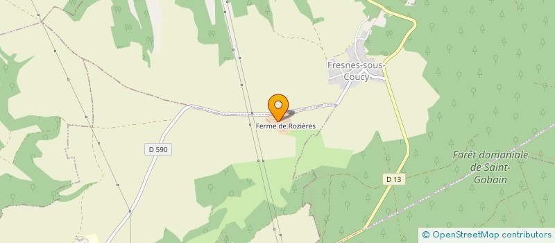 localisation de l'entreprise JV AGRI  COUCY-LA-VILLE