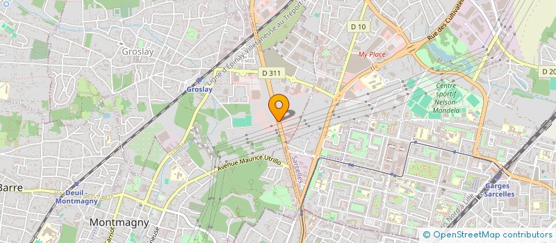 localisation de l'entreprise JV AUTO  ORANGE