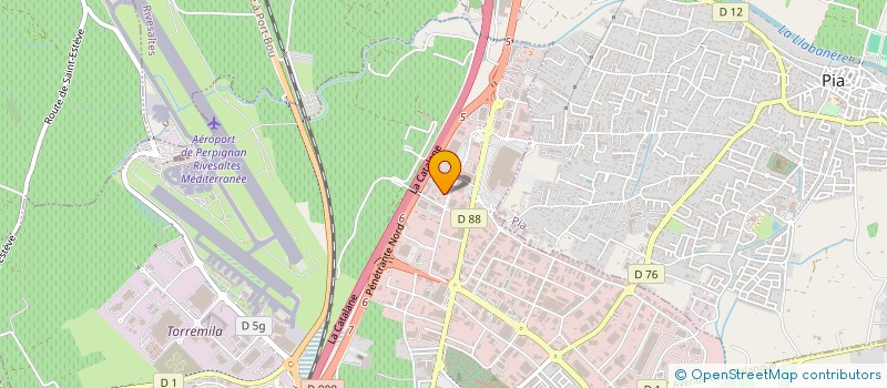 localisation de l'entreprise JV AUTO  PERPIGNAN